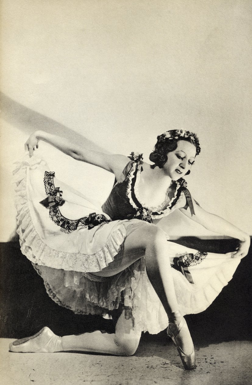 Aleksandra Dionisyevna Danilova, från "Fotnoter till baletten", publicerad 1938 av Unbekannt Unbekannt