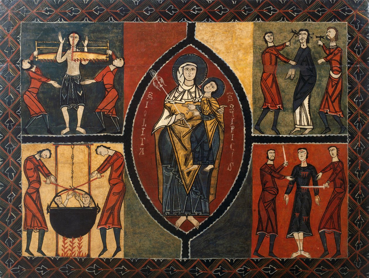 Altar frontal från Durro av Unbekannt Unbekannt