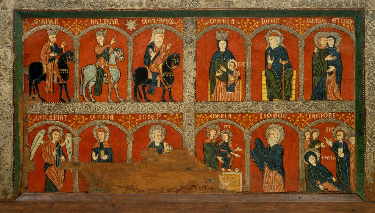 Altar frontal från Mosoll av Unbekannt Unbekannt