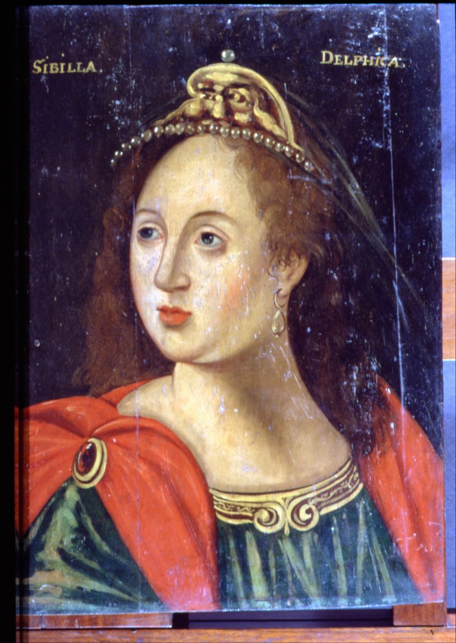 Brittiska - Cumaean Sibyl av Unbekannt Unbekannt