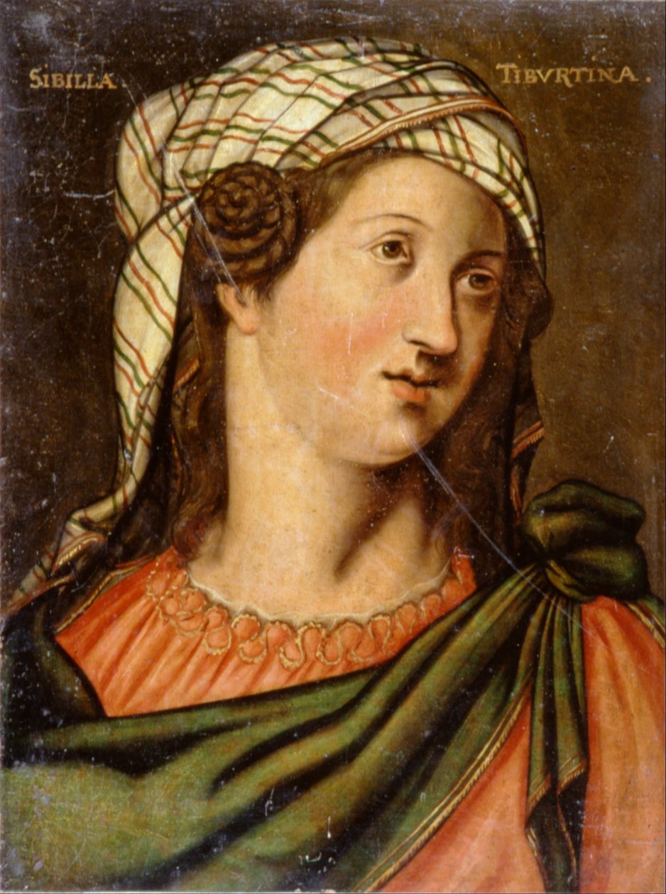 Brittiska - Tiburtine Sibyl av Unbekannt Unbekannt