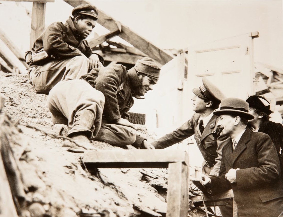 British Labor Leadermat, Madrid Front-Line Trenches, Madrid av Unbekannt Unbekannt