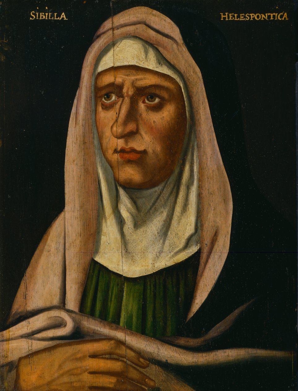 British School - Hellespontic Sibyl av Unbekannt Unbekannt