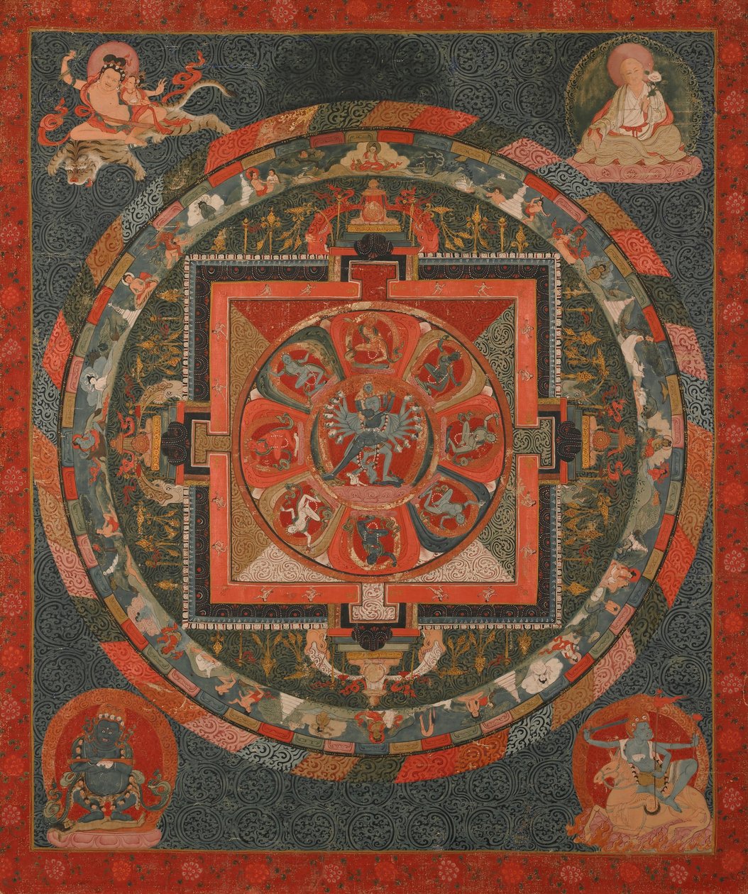 Hevajra Mandala av Unbekannt Unbekannt