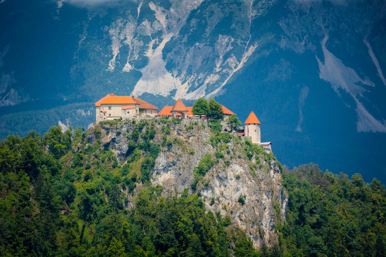 Lake Bled, Slovenien. av Unbekannt Unbekannt