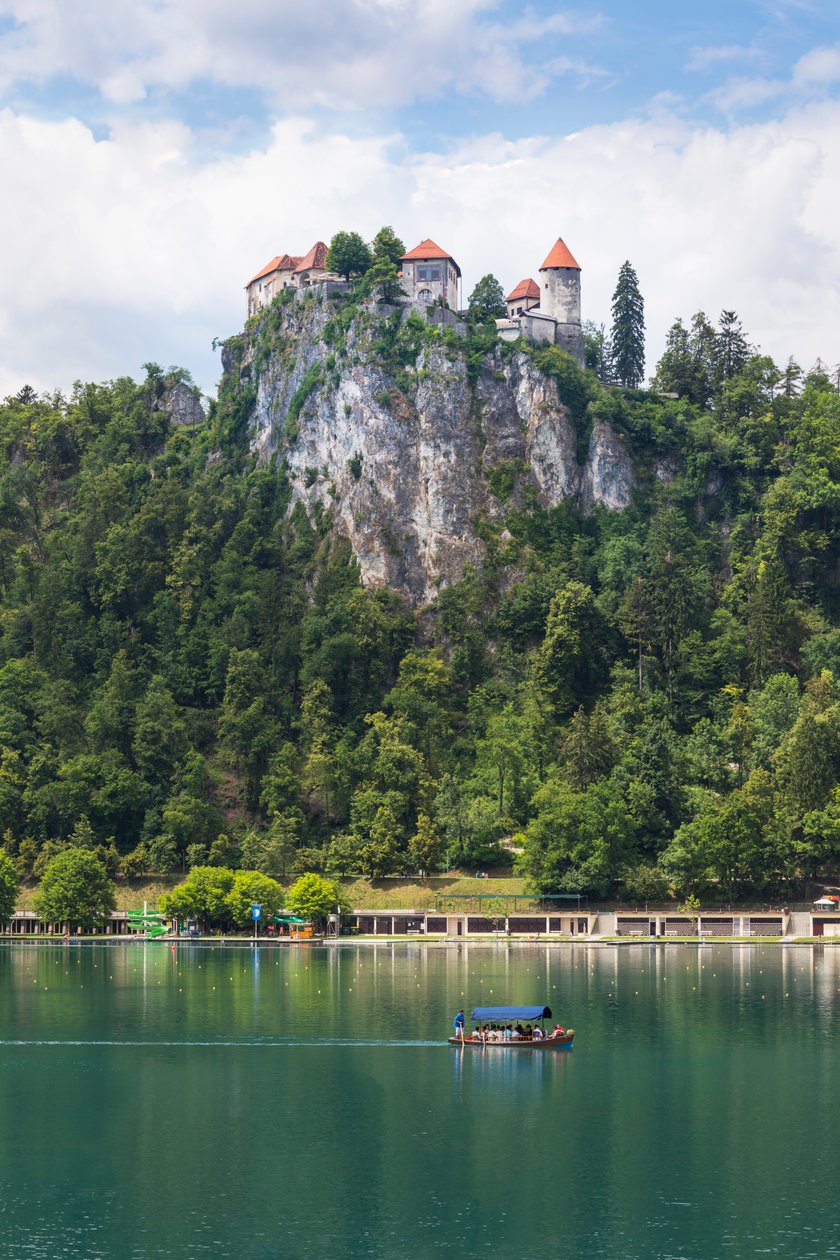 Lake Bled, Slovenien. av Unbekannt Unbekannt