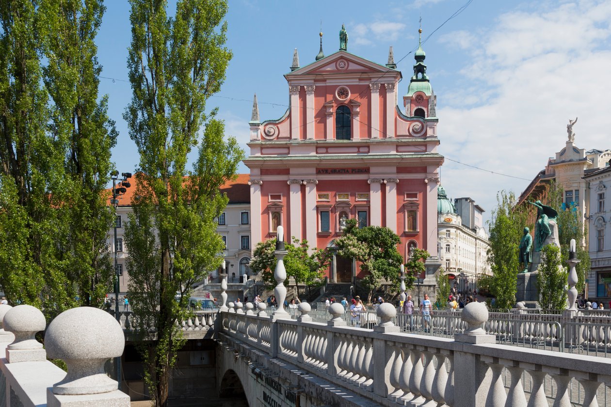 Ljubljana, Slovenien. av Unbekannt Unbekannt