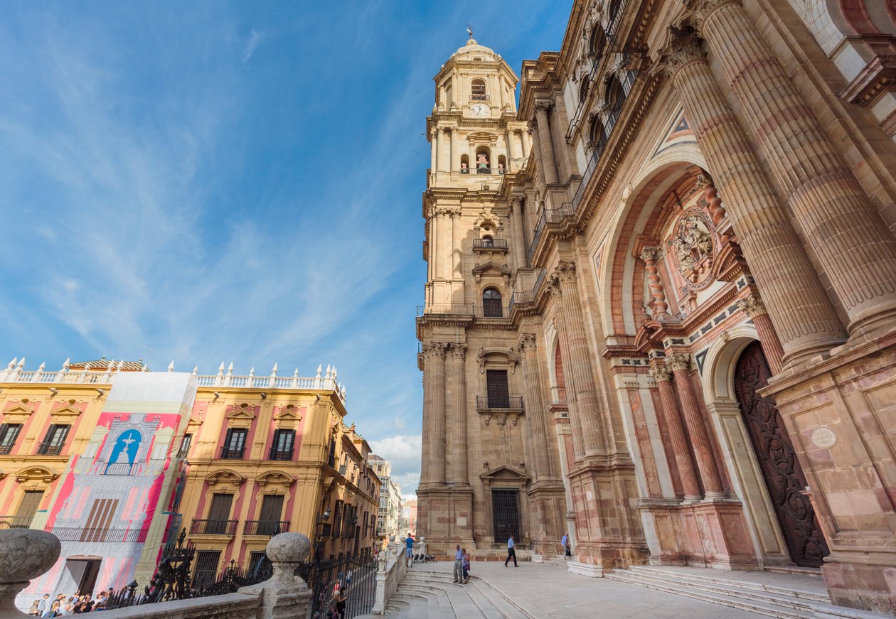 Malaga, Costa del Sol, Spanien. Katedral. av Unbekannt Unbekannt