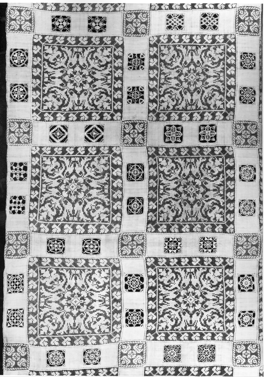 Needlepoint överkast av Unbekannt Unbekannt