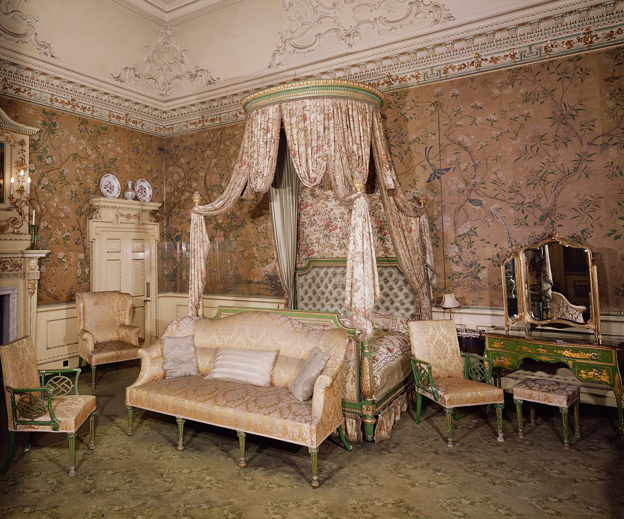 Nostell Priory, statens sovrum, 1771 av Unbekannt Unbekannt
