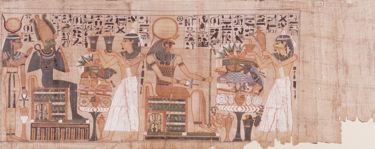 Papyrus träffade zalfoffer av Unbekannt Unbekannt