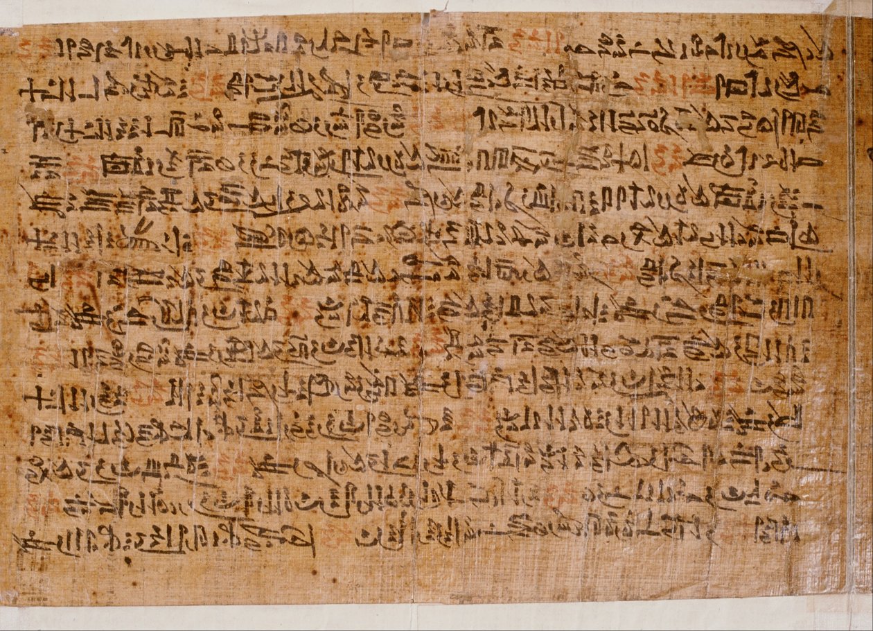 Papyrus från Ipoewer av Unbekannt Unbekannt