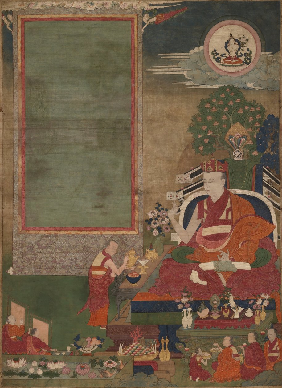 Konstens beskyddare, Situ Panchen Chokyi Jungne (1699-1774) av Unbekannt Unbekannt