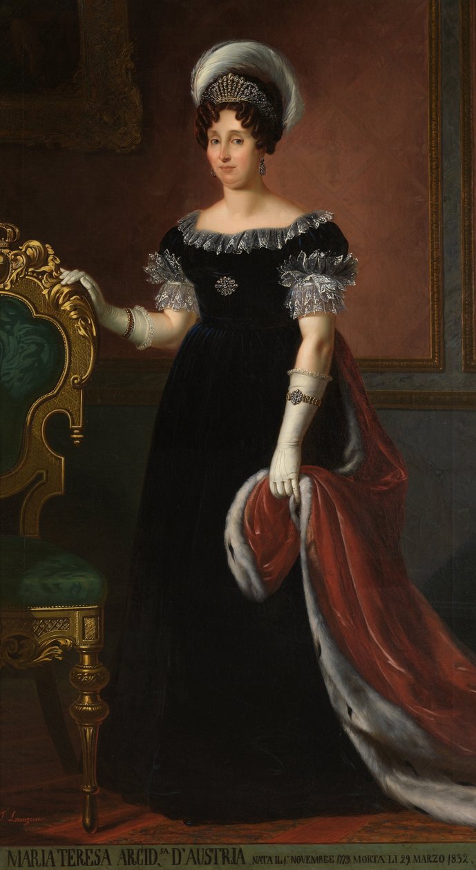 Porträtt av Maria Theresa av Unbekannt Unbekannt