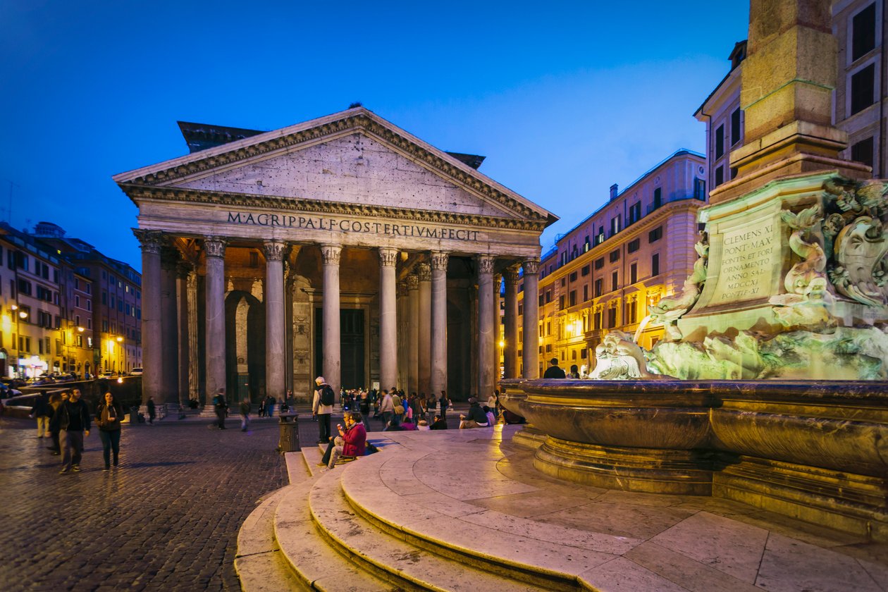 Rom, Italien. Pantheon. av Unbekannt Unbekannt