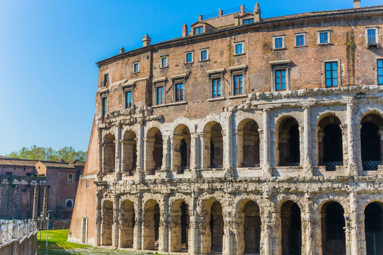Rom, Italien. Marcellus teater. av Unbekannt Unbekannt