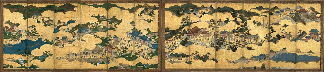 Scener i och runt Kyoto av Unbekannt Unbekannt