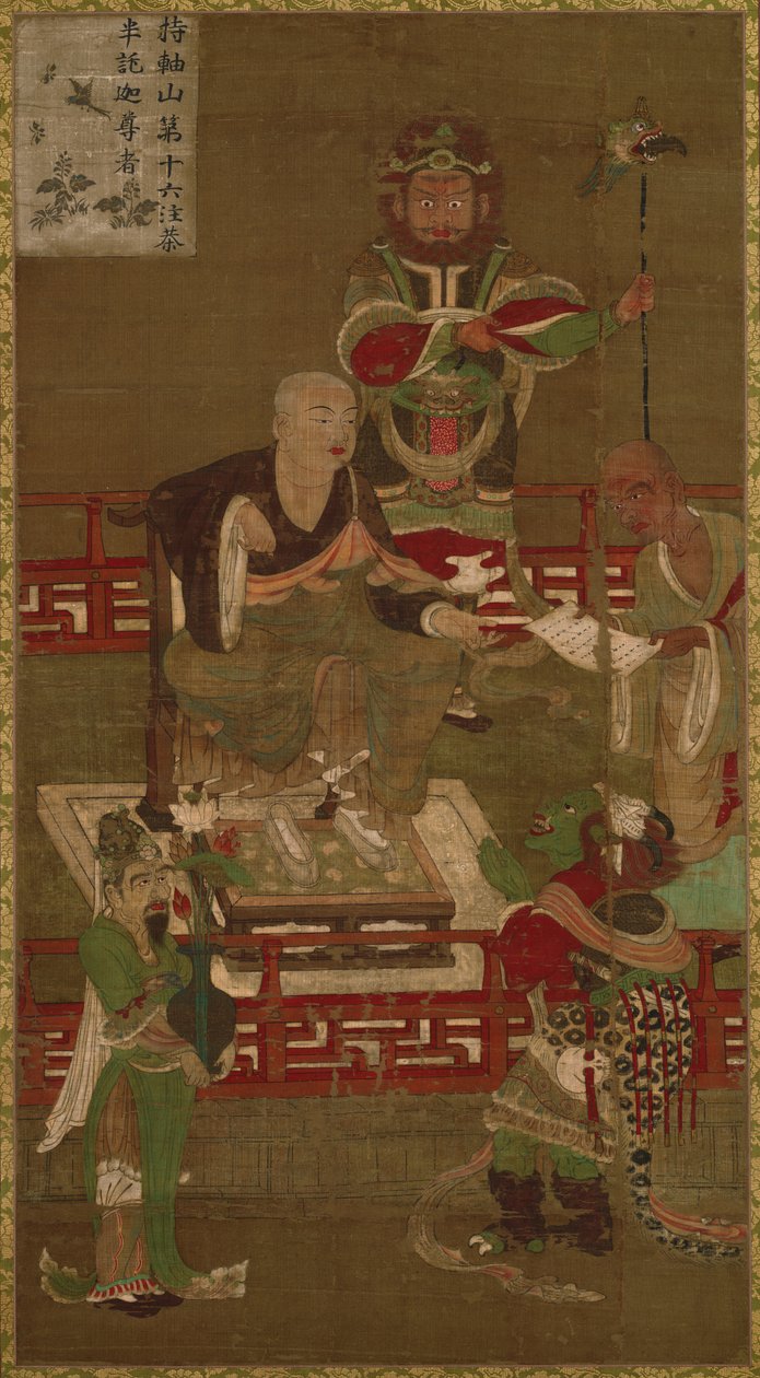 Sexton Arhats- Sextonde Arhat, Chudapanthaka av Unbekannt Unbekannt