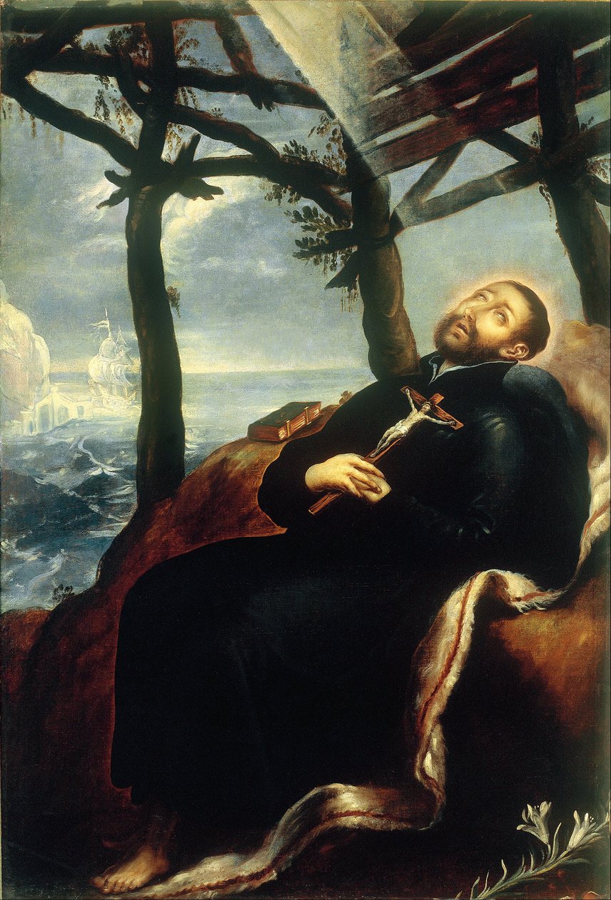 Saint Francis Xaviers död av Unbekannt Unbekannt