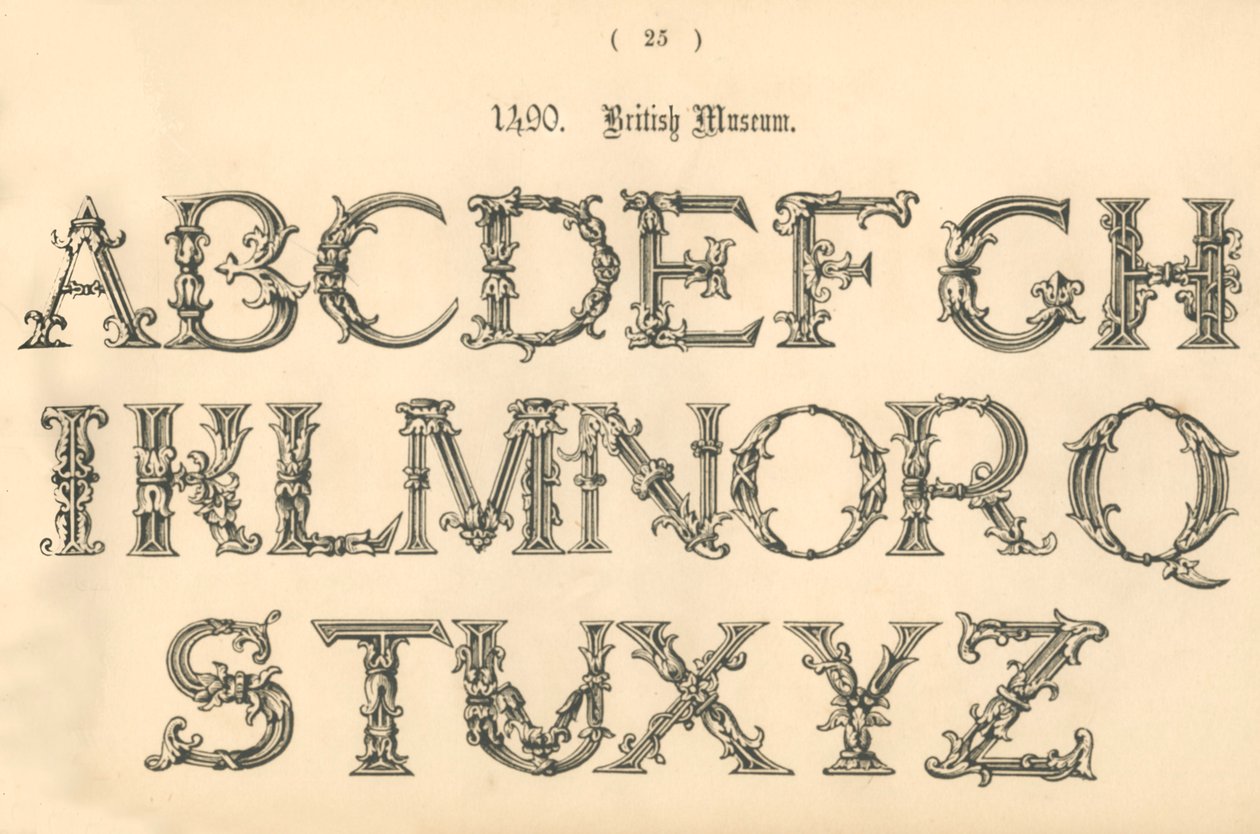 1490. British Museum, 1862 av Unbekannt