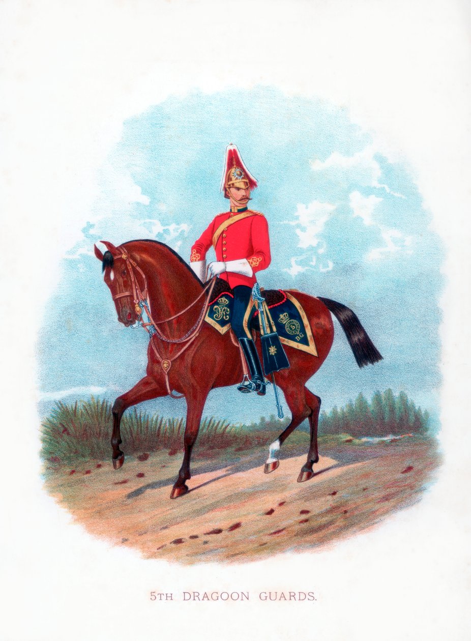 5:e dragongardet, 1888 av Unbekannt