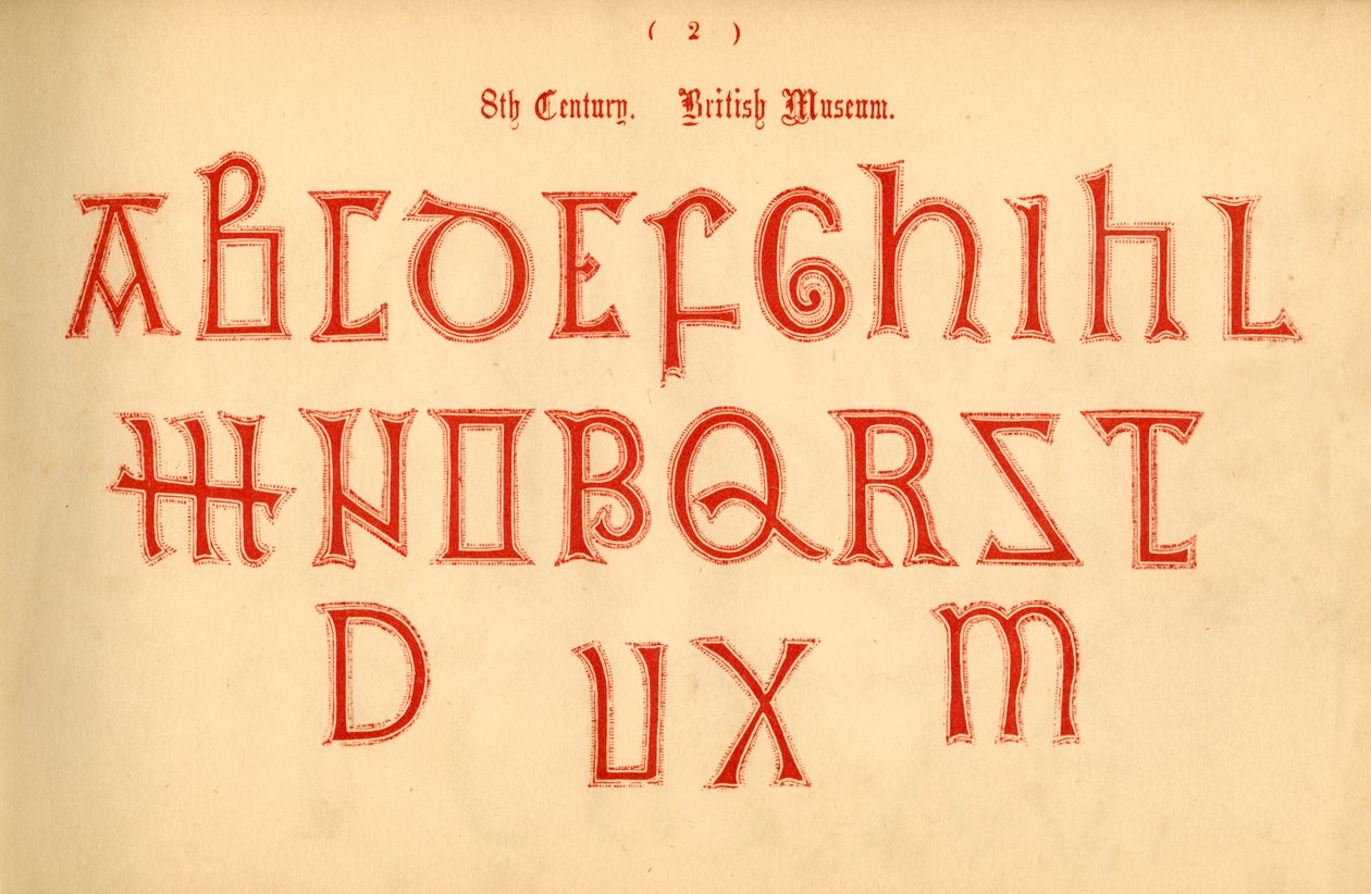 8:e århundradet. British Museum, 1862 av Unbekannt