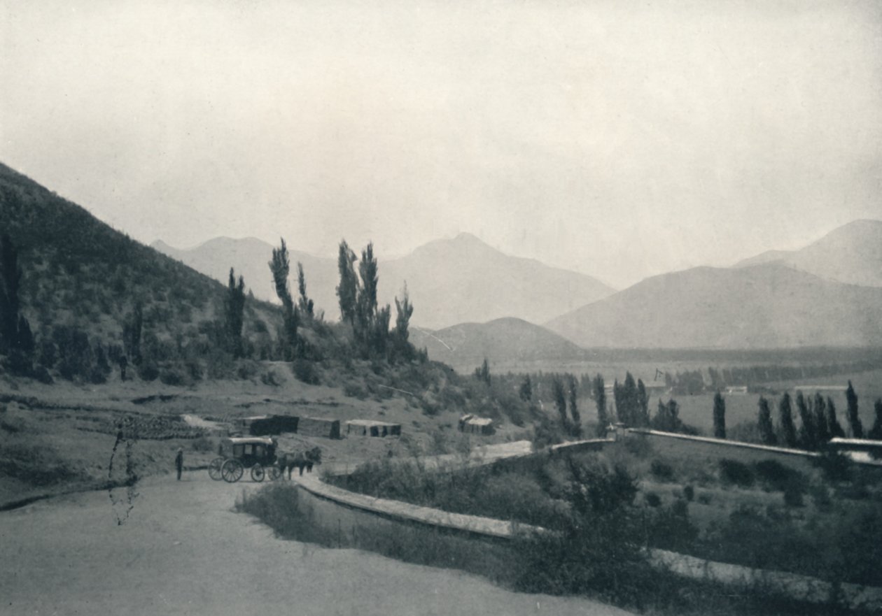 A Chilian Valley, 1911 av Unbekannt
