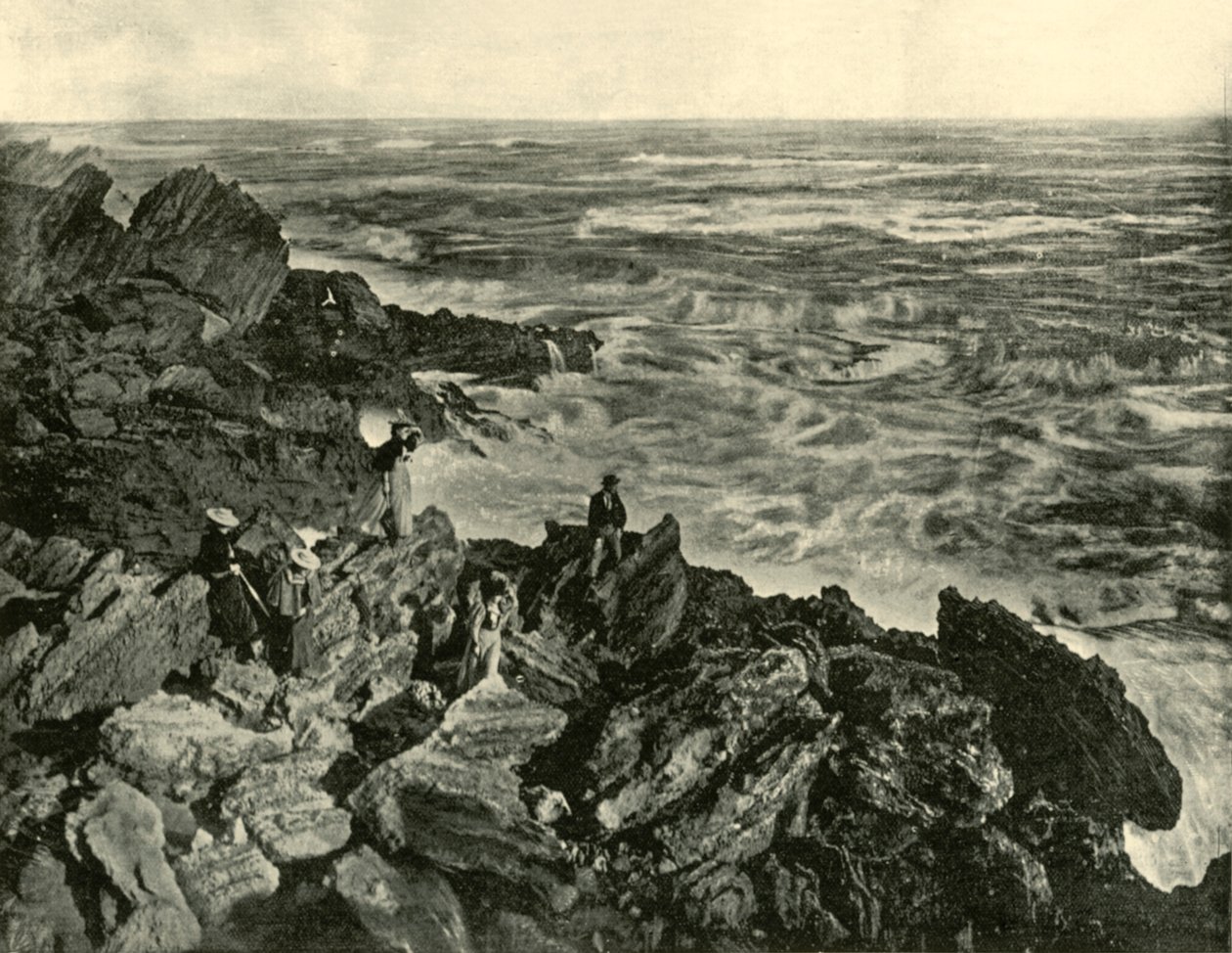 En kustscen vid Warrnambool, 1901. av Unbekannt