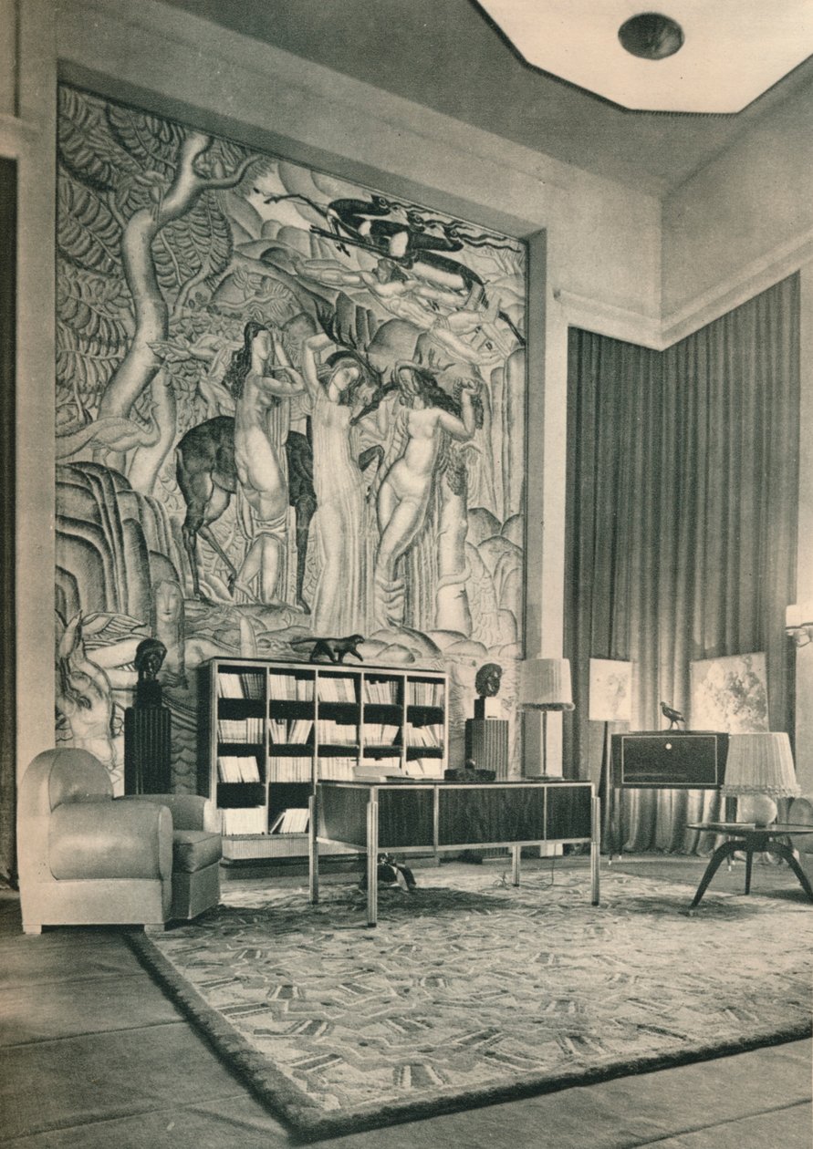En samlarstudie, c1925 av Unbekannt