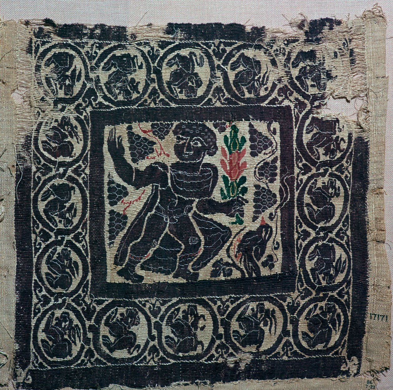 En koptisk textil från Egypten, 300-talet av Unbekannt