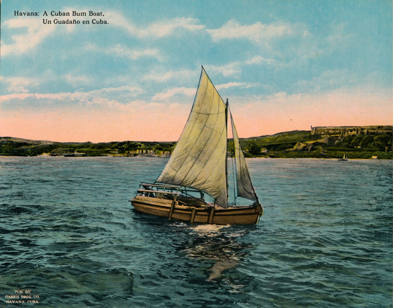 En kubansk bumboat, Havanna, c1920 av Unbekannt