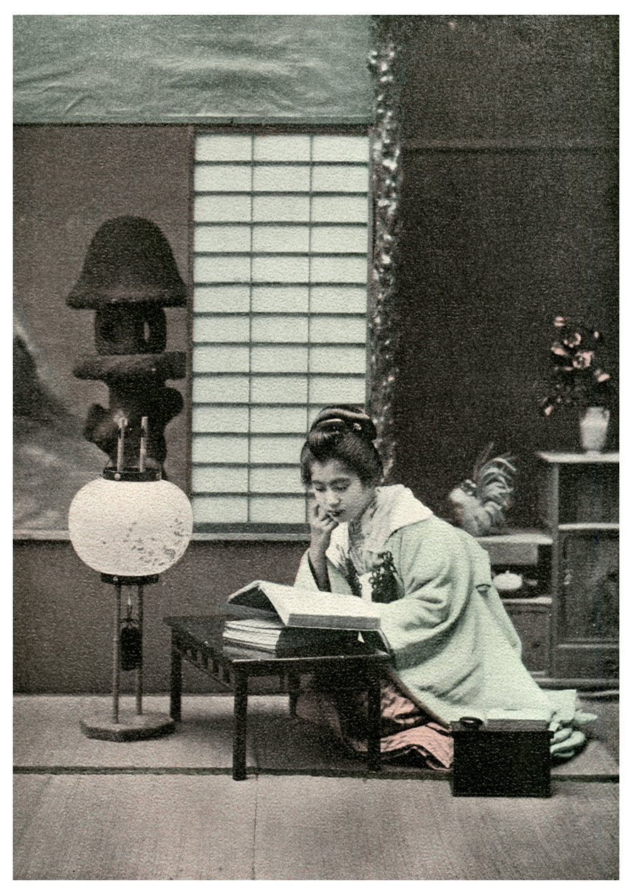 A Fair Student, Japan, 1904 av Unbekannt