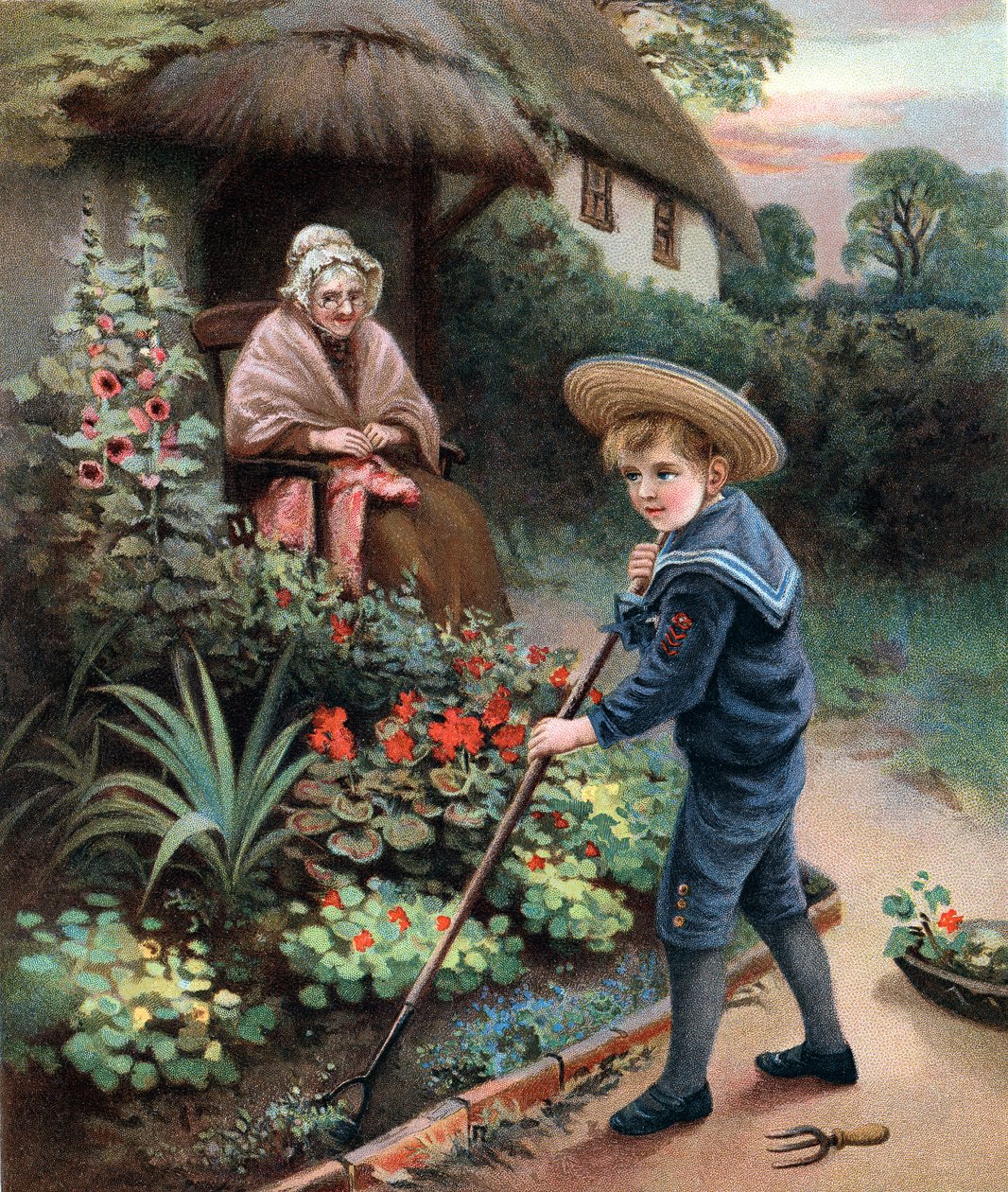 "A Labor of Love", 1905 av Unbekannt