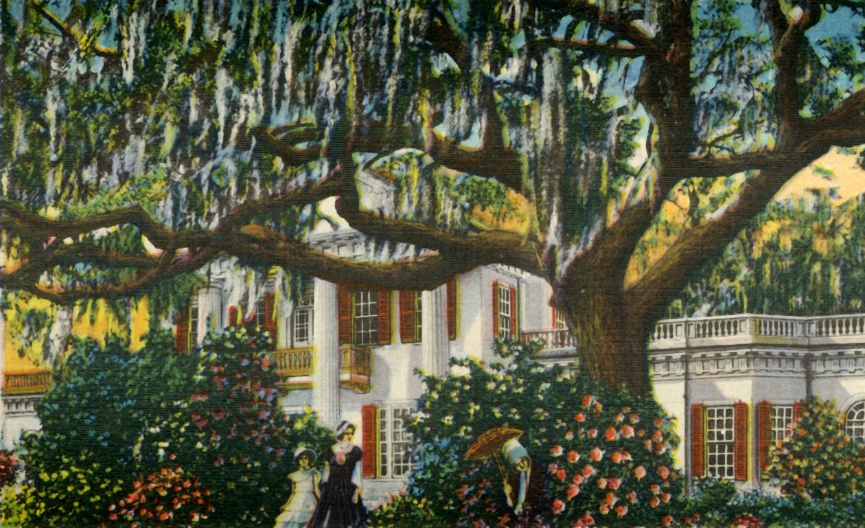 A Mansion in the Carolinas, 1942. av Unbekannt