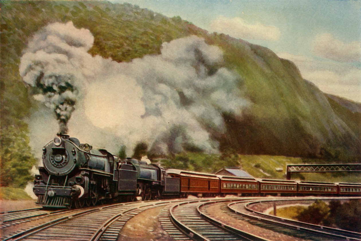 En New York-Chicago Express, 1930. av Unbekannt