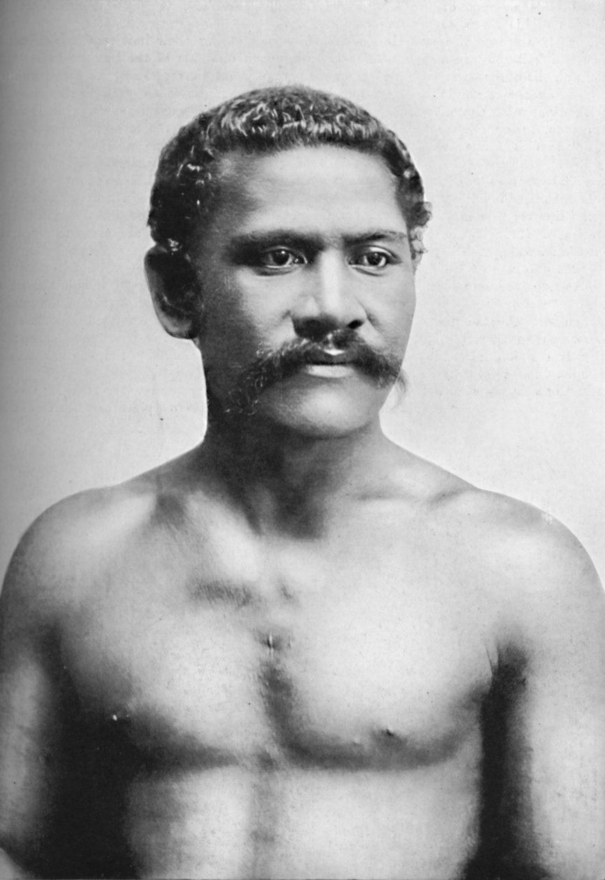 En samoansk hövding, Vraila, 1902 av Unbekannt