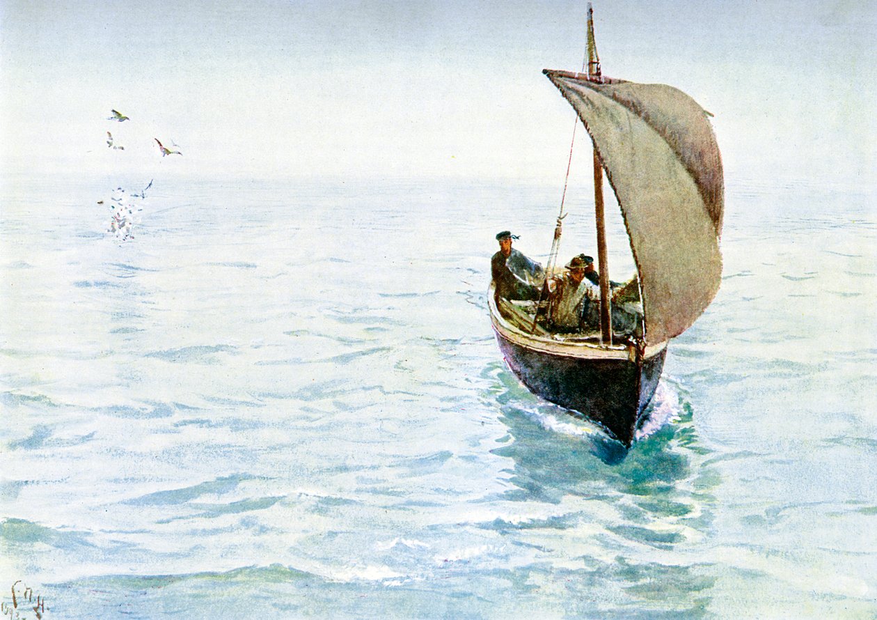 En skiss, 1900 av Unbekannt