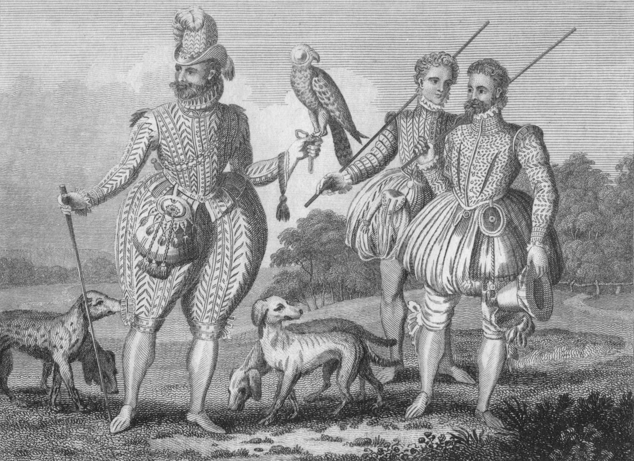 En idrottsman från 1500-talet, c1798. av Unbekannt