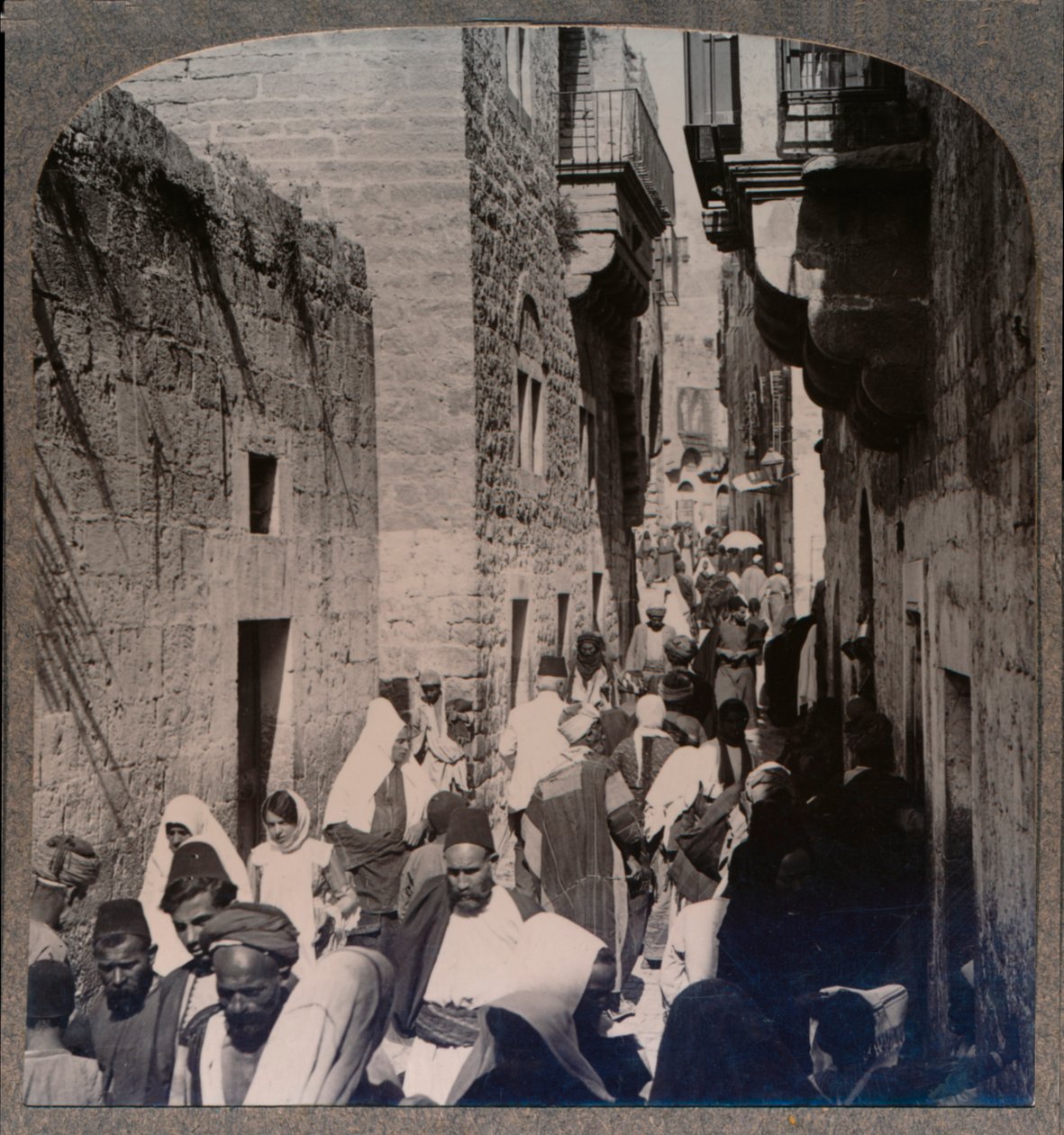 En gata i Betlehem, c1900 av Unbekannt