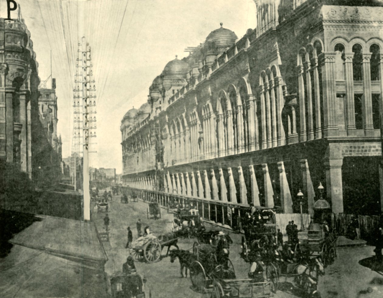 En Sydney Street View, 1901. av Unbekannt