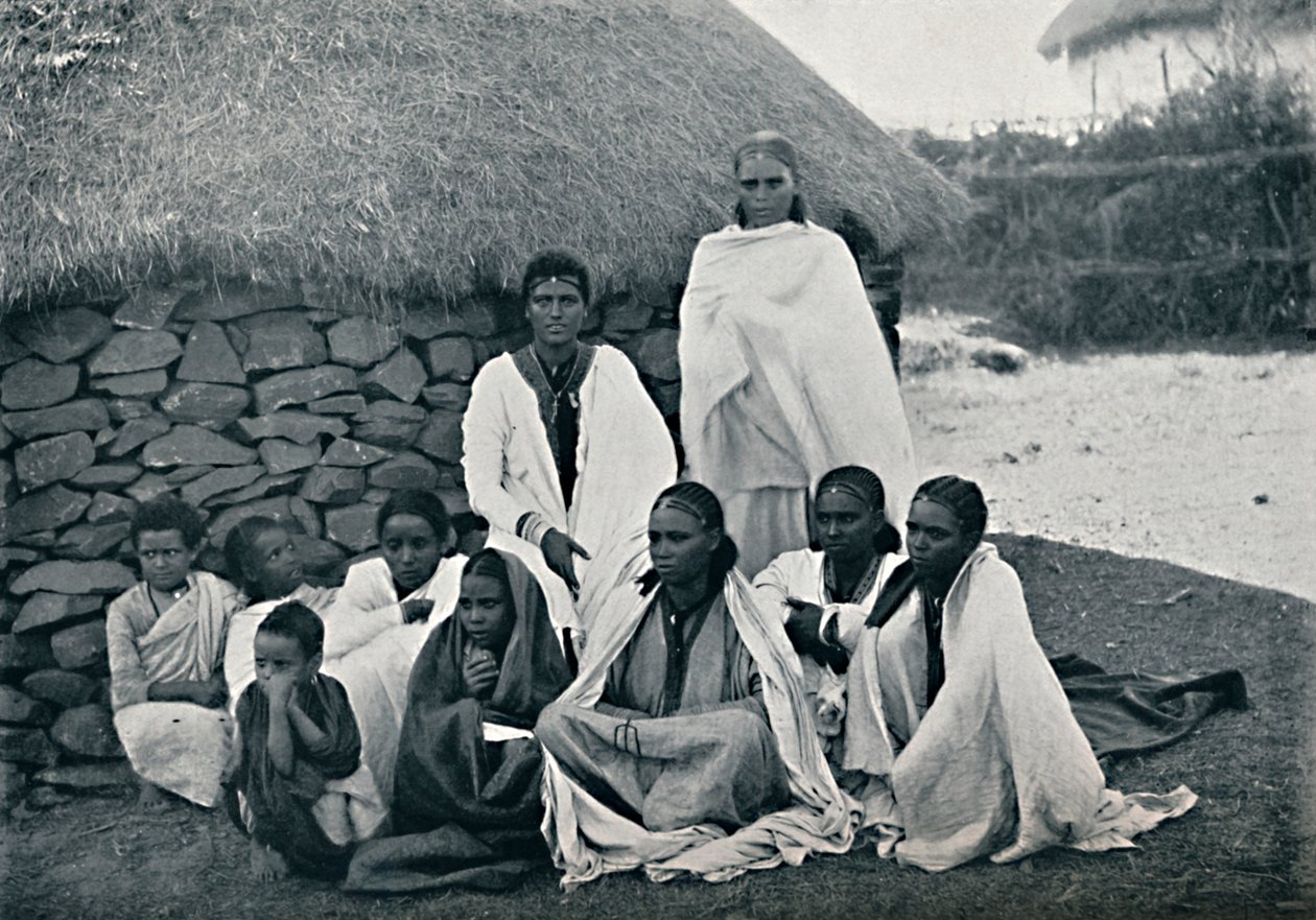 En grupp abessinier, 1912 av Unbekannt