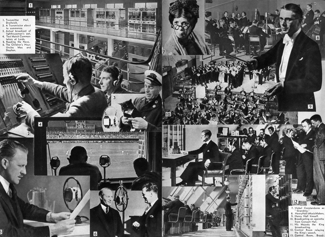 Ett besök på BBC, 1937 av Unbekannt