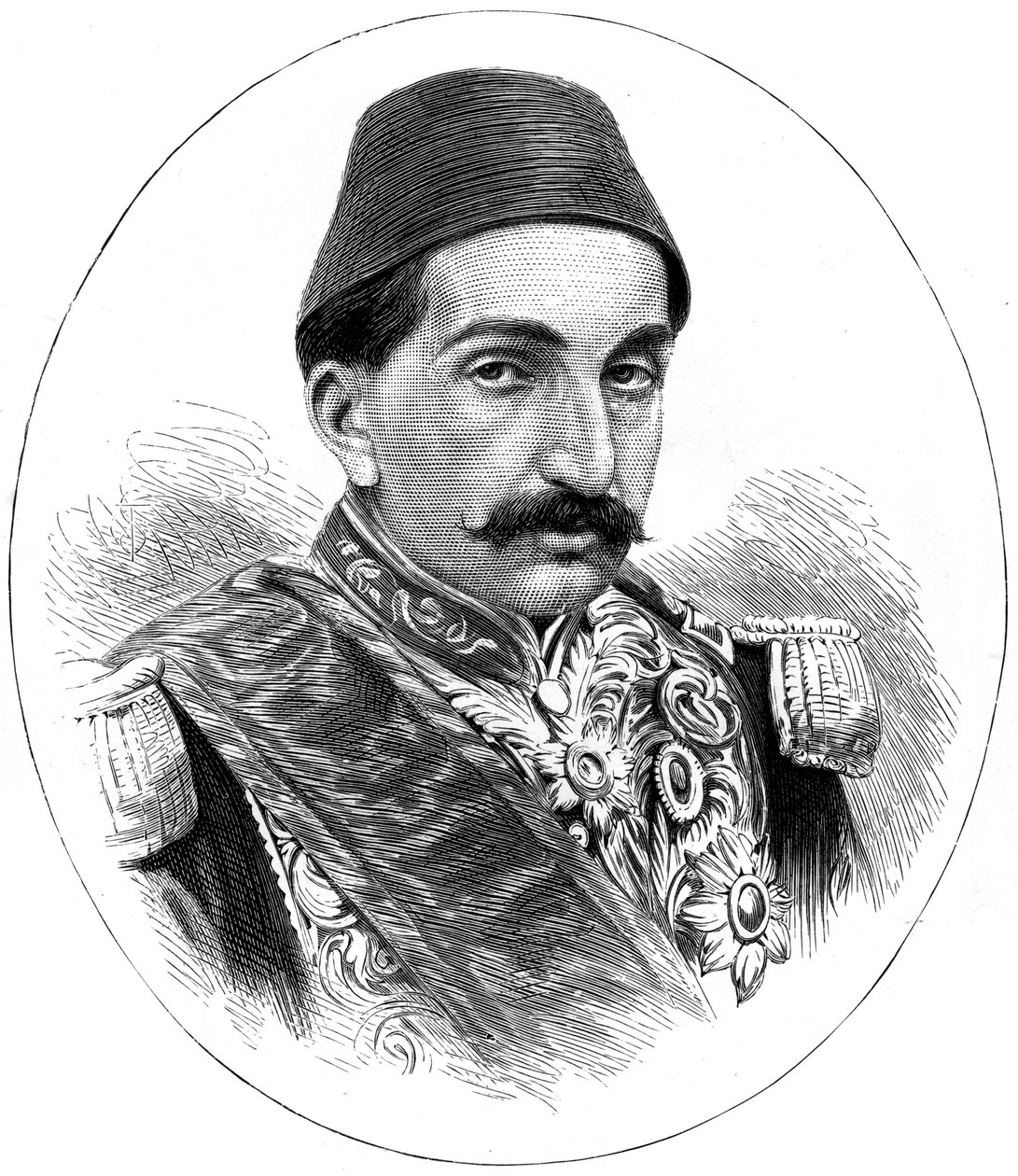 Abdul Hamid II, Turkiets sultan, 1800-talet av Unbekannt