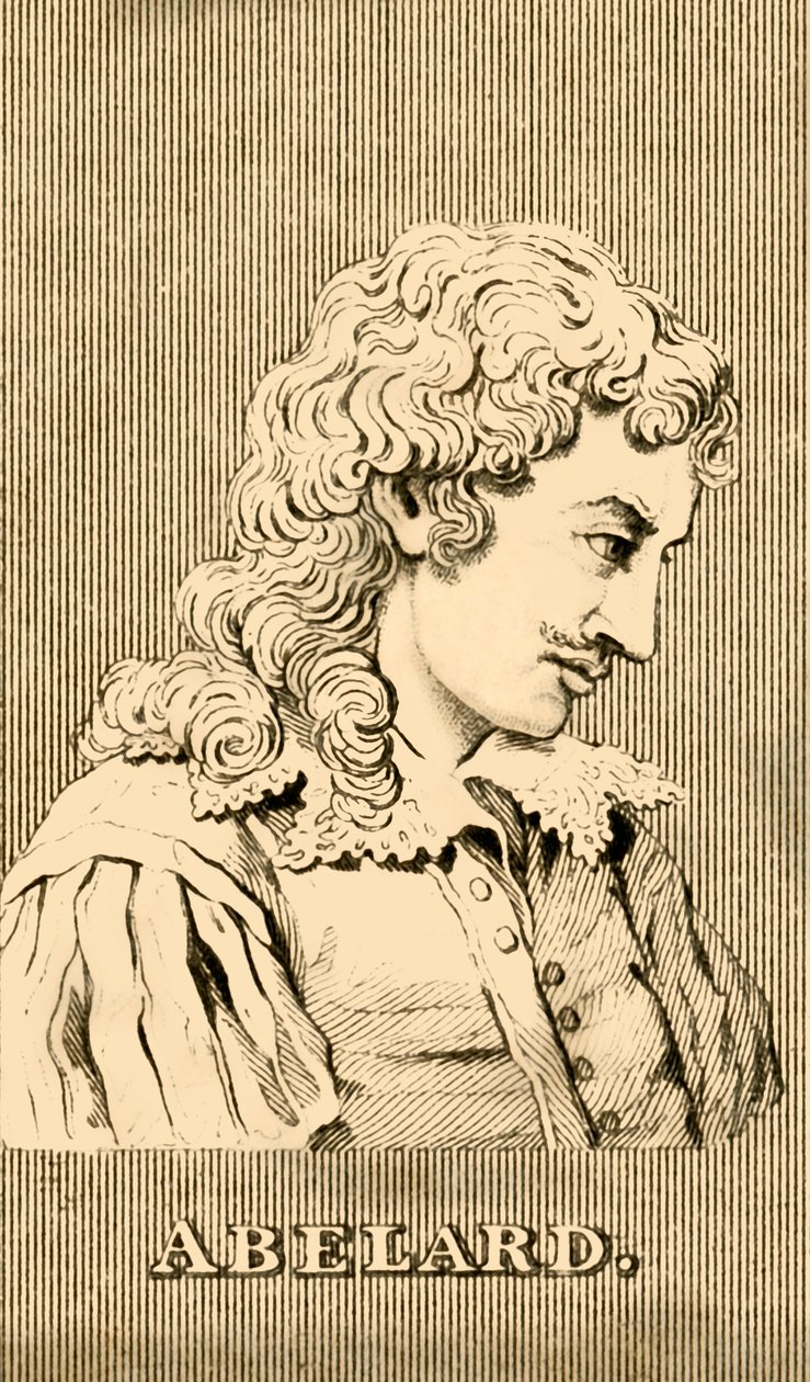 Abélard, 1079-1142, 1830. av Unbekannt