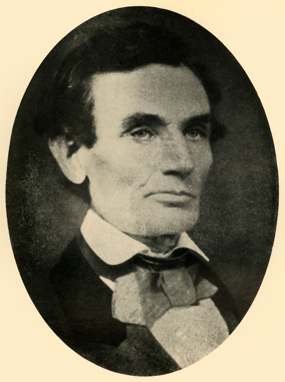 Abraham Lincoln, 1857, 1930. av Unbekannt