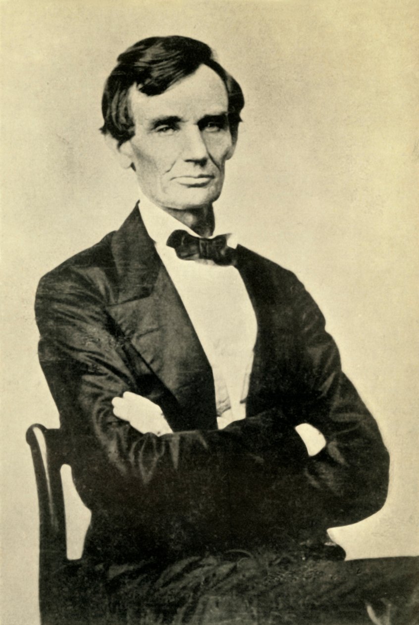 Abraham Lincoln, 1860, 1930. av Unbekannt