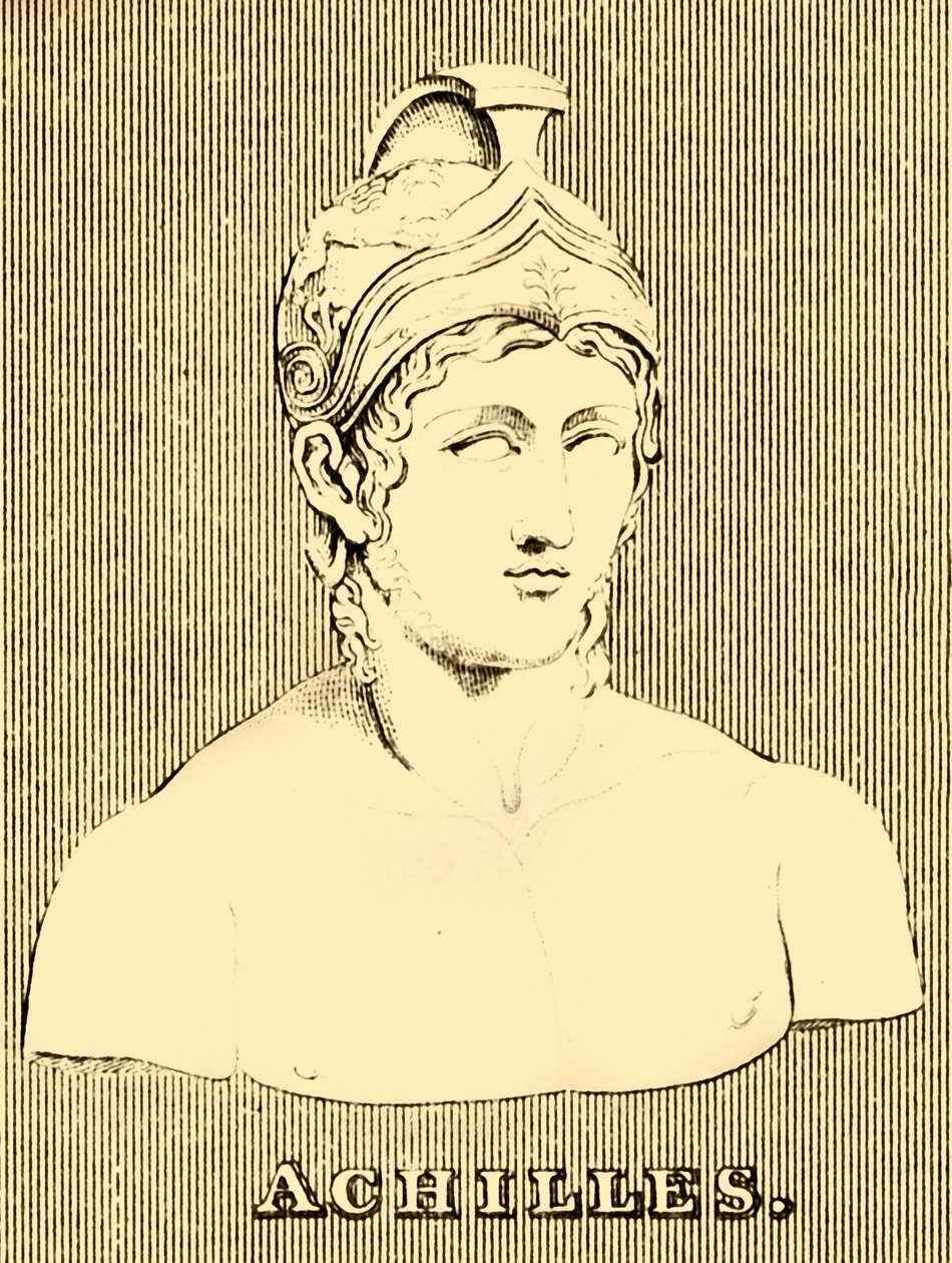 Akilles, 1830. av Unbekannt