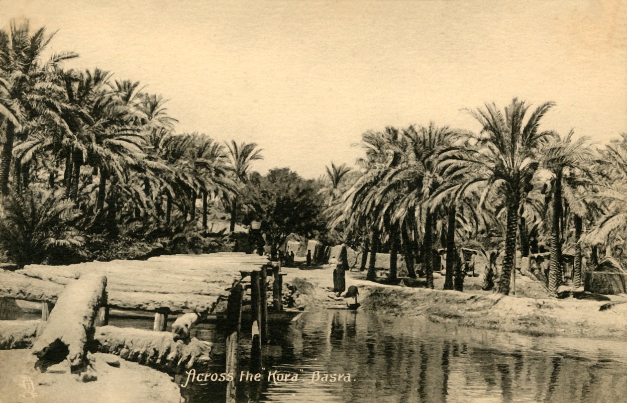 Across the Kora, Basra, c1918-c1939. av Unbekannt