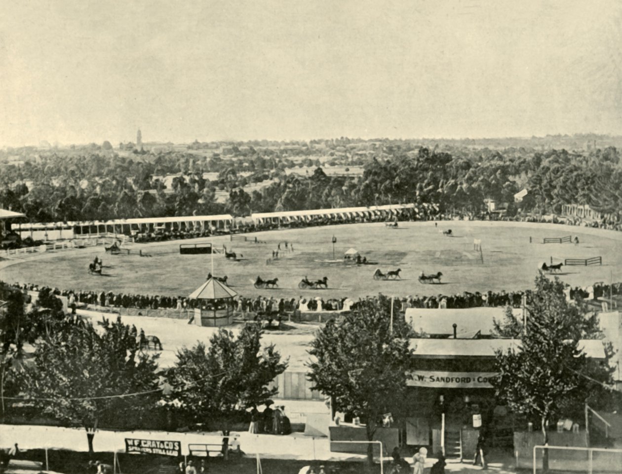 Adelaide Show Grounds, 1901. av Unbekannt