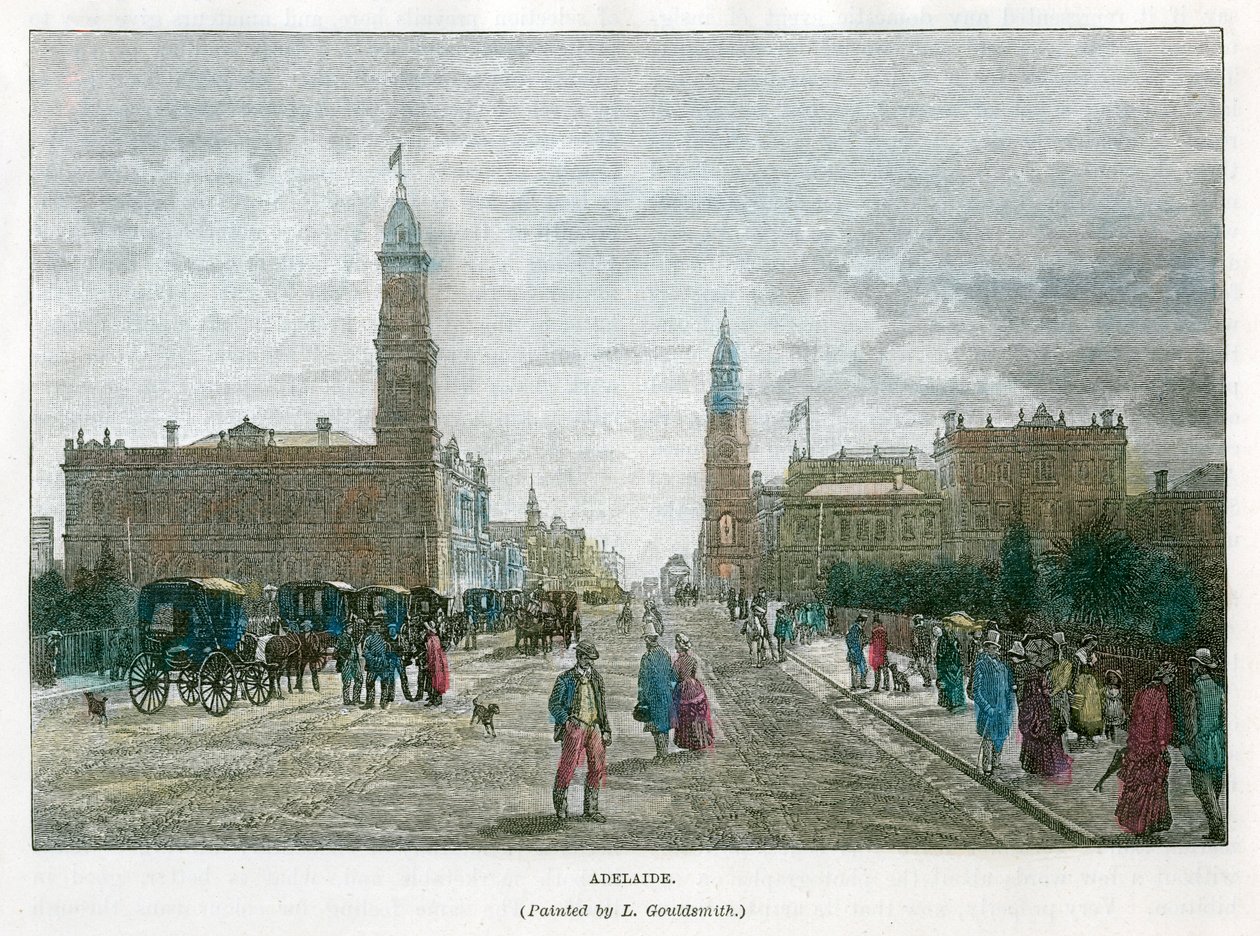 Adelaide, South Australia, Australien, c1890 av Unbekannt